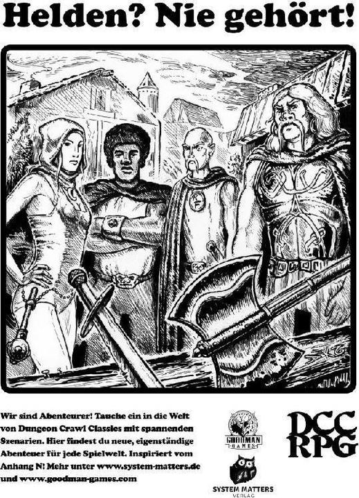 Produktbild SYMDCC08 - Dungeon Crawl Classics: Bis die Zeit gefriert - Broschüre (DE-Ausgabe) (Deutsch, Michael Curtis, 2020)