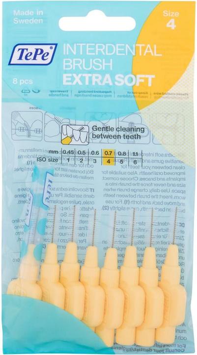 Produktbild TePe Interdentalbürsten Extra Soft ISO 4 (8 x, 0.70 mm)