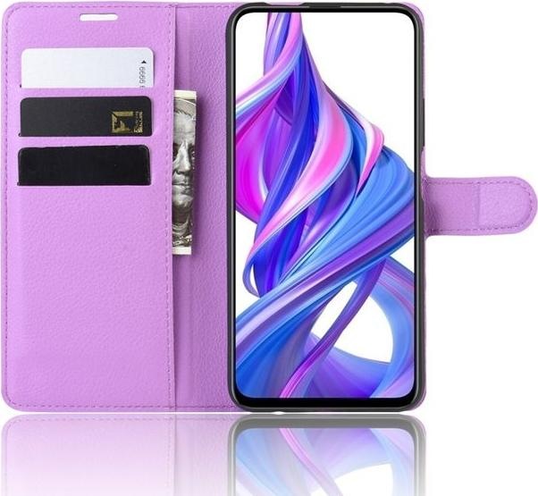 Produktbild MU Classic Litchi Leder Bookcover Series (Honor 9X)