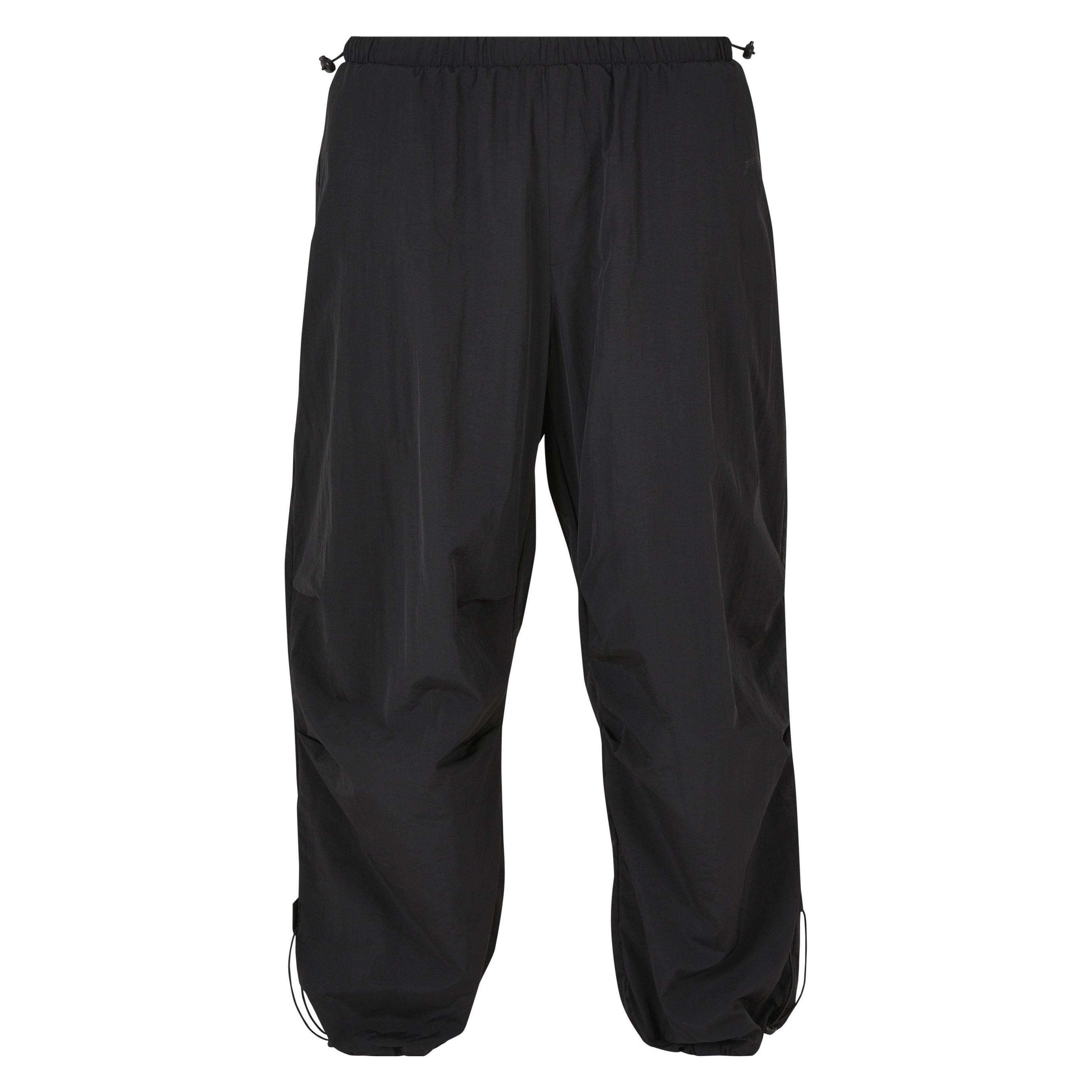 Urban Classics, Herren, Hosen, Nylon Parachute Pants, Schwarz, (M)