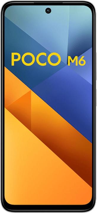 Actual product image Xiaomi Poco M6 EU (128 GB, Silver, 6.79", Dual SIM, 4G)