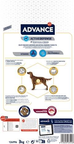 Produktbild Advance Sensitive Lamb / Rice (1 Stk., 3000 g)