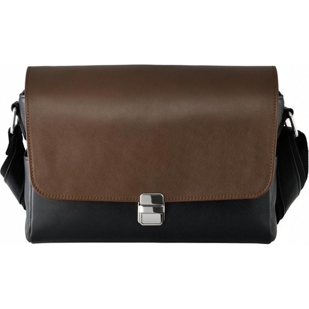 Olympus Tasche CBG-11, für PEN-F (Kamera Schultertasche), Kameratasche, Schwarz, Braun