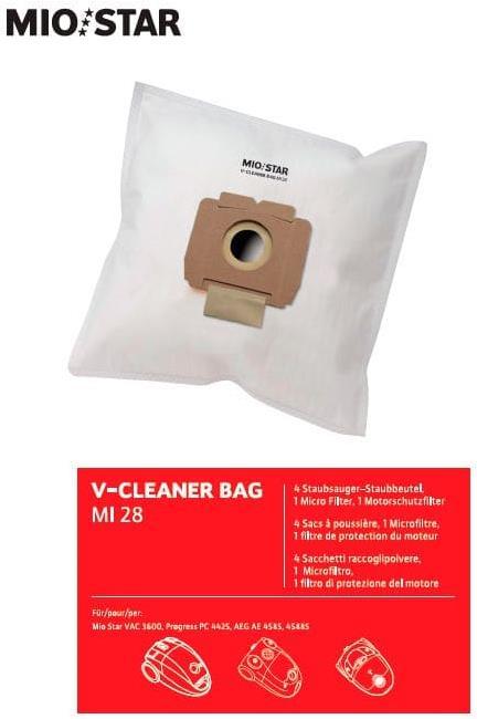 Produktbild Mio Star V-Cleaner Bag MI28 (1x)