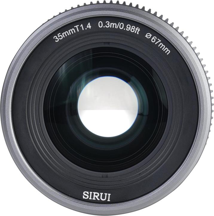 Produktbild Sirui VP-1-35G VISION PRIME T1.4 Vollformat Cine Lens 35mm grau (L-Mount, Vollformat)