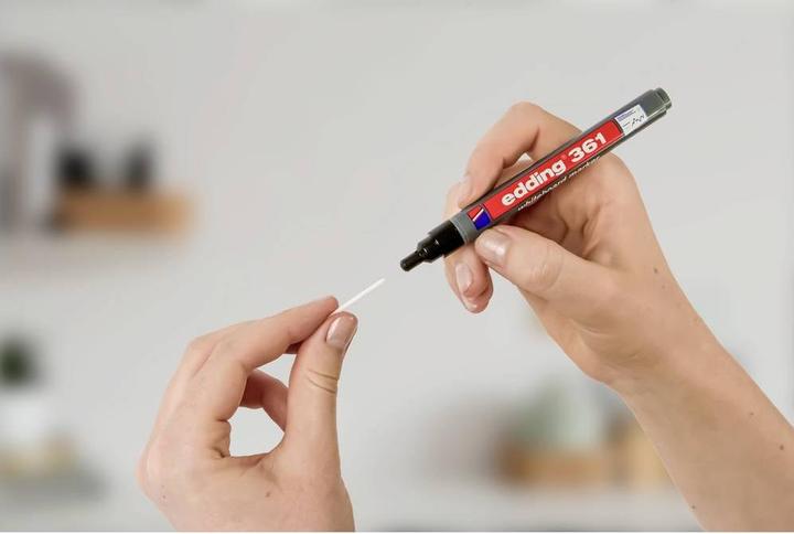 Produktbild Edding 361 Whiteboard-Marker farbsortiert 1,0 mm, 4 St. (Mehrfarbig, 1 mm, 4 x)