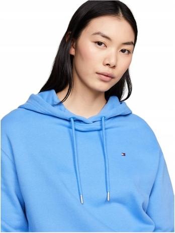 Image du produit Tommy Hilfiger Sweat à capuche avec drapeau Reg pour femme sur la poitrine (M)