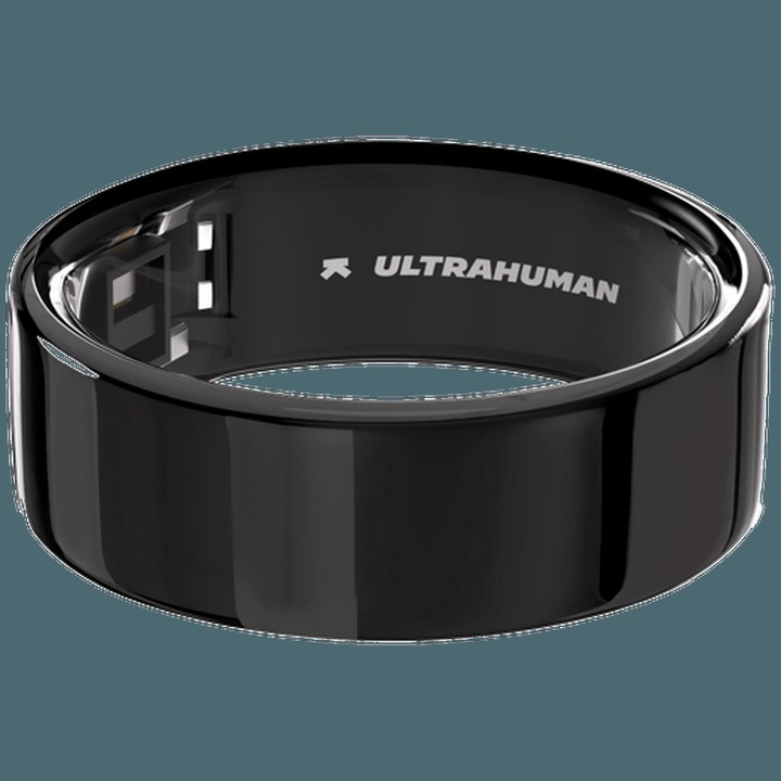 Actual product image Ultrahuman Ring Air- Size-14- Aster Air Black (14, Aster Black)