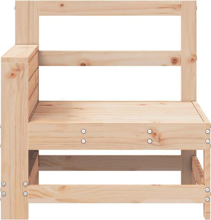 Actual product image vidaXL Garden sofa with armrest