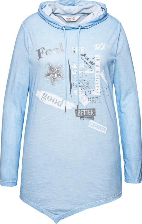 Immagine prodotto Angel of Style Hoodie, A-Linie, ColdDyed, grosser Druck, Zipfelsaum (48)