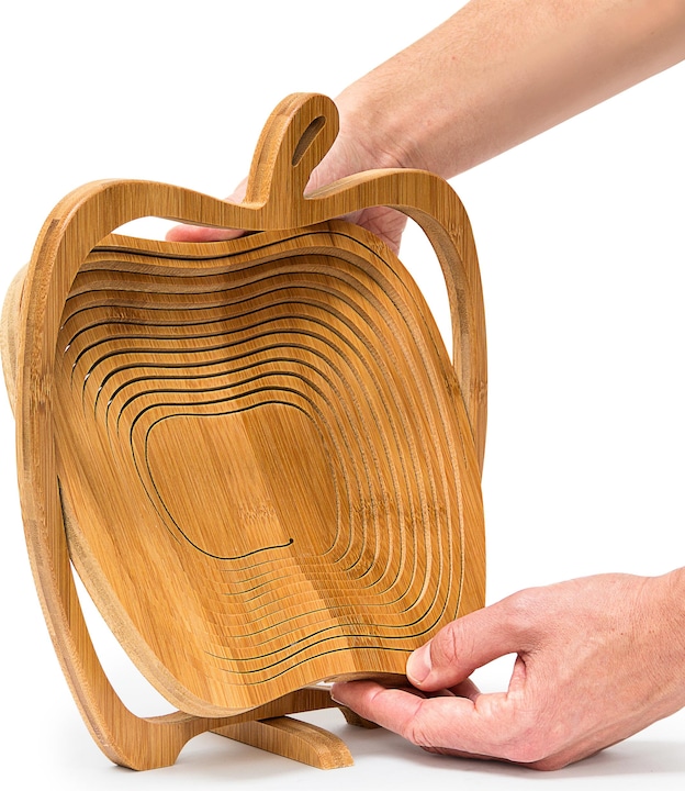 Produktbild Relaxdays Faltkorb Apfel (29.5 x 22.5 x 27 cm)
