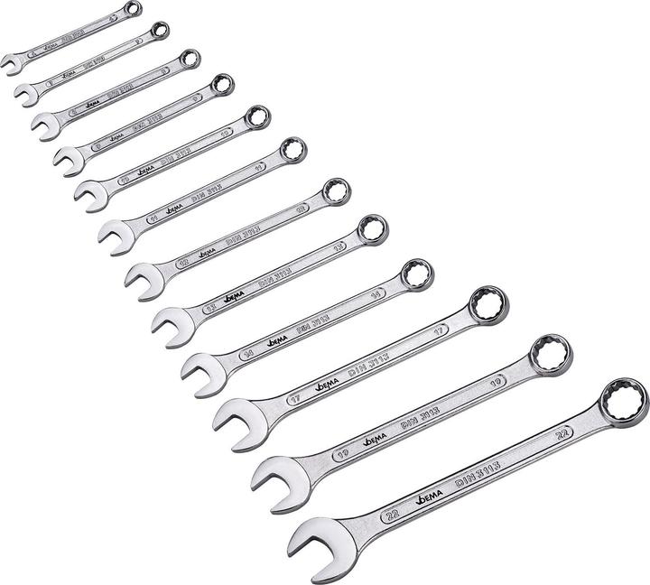 Productafbeelding Dema Ring-/Gabelschlüssel 12tlg. (12 mm, 14 mm, 10 mm, 11 mm, 13 mm)