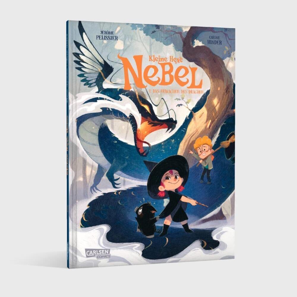 Thumbnail - Kleine Hexe Nebel 1: Das Erwachen des Drachen, Belletristik von Jérôme Pélissier