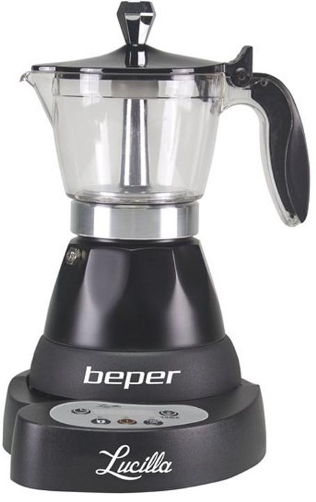 Beper BC.041N- electric espressomachine- 3 koffiekopjes