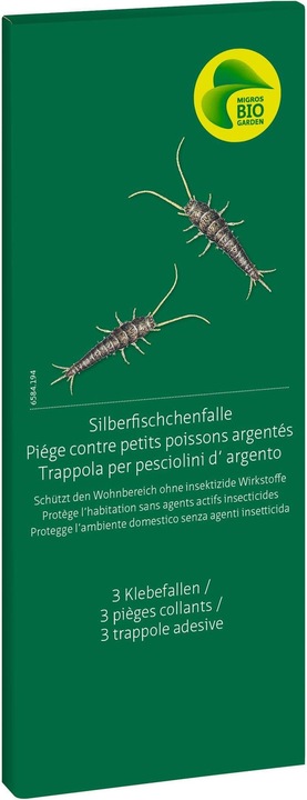 Immagine prodotto Migros-Bio Garden Trappola per pesciolini d'argento, 3 trappole per colla