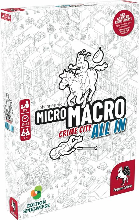 Produktbild Pegasus MicroMacro: Crime City 3? All In (Edition Spielwiese) (English Edition) (Englisch)