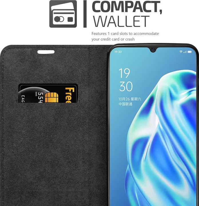 Produktbild Cadorabo Book Invisible Magnet Cover (Oppo A91)