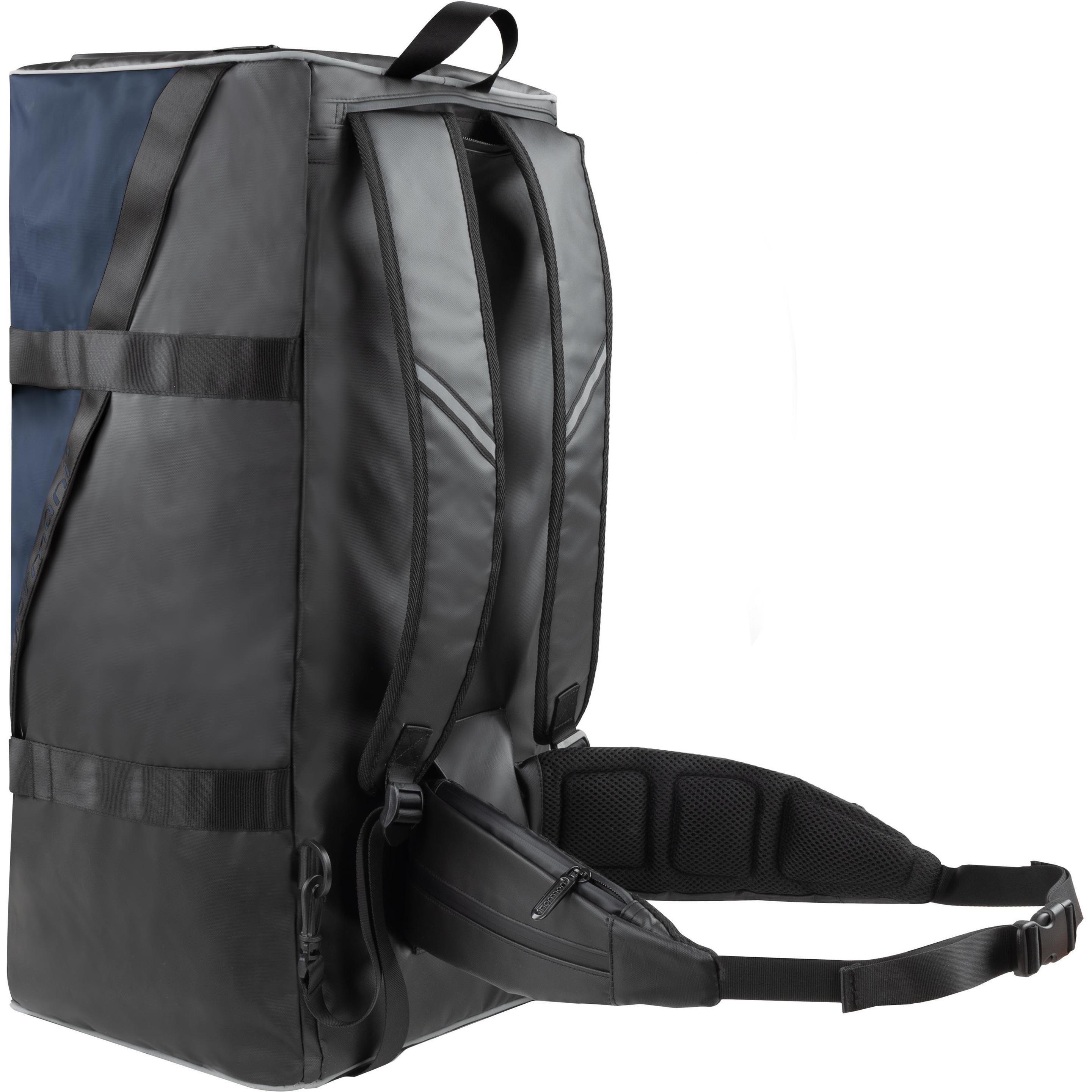 Thumbnail - Normani, Tasche, Sporttasche mit Rucksackfunktion 58 l mit Hüftgurt - 9277, Blau, (58 l)