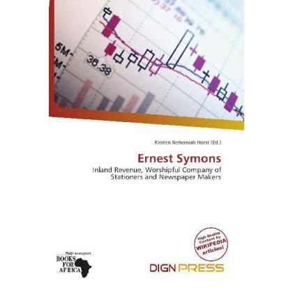 Ernest Symons, Fachbücher von Kristen Nehemiah Horst