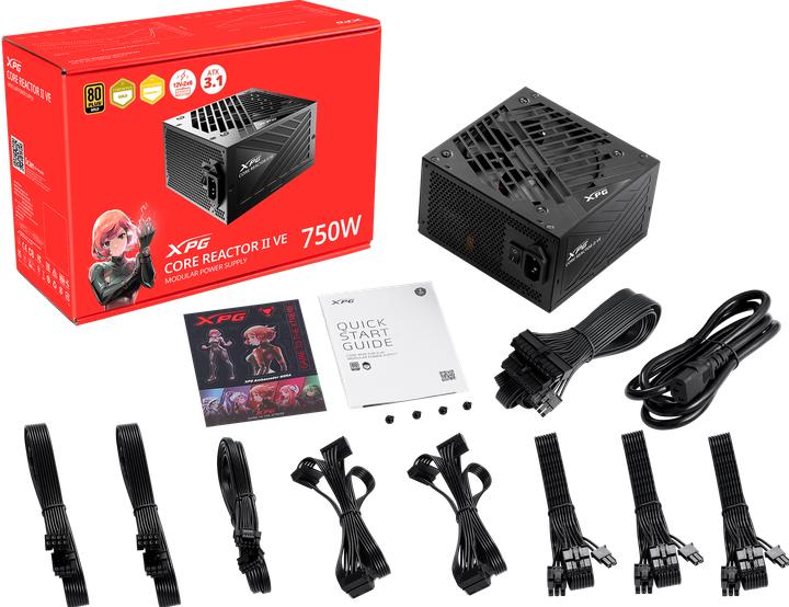 Produktbild XPG COREREACTOR II VE 750W Netzteil (750 W)