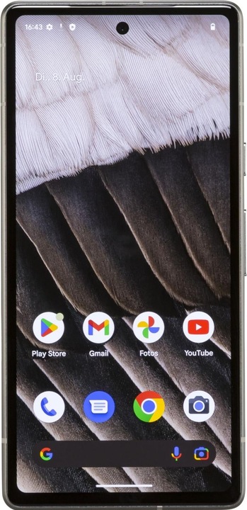 Productafbeelding Google Pixel 7a (128 GB, Sneeuw, 6.10", SIM + eSIM, 64 Mpx, 5G)