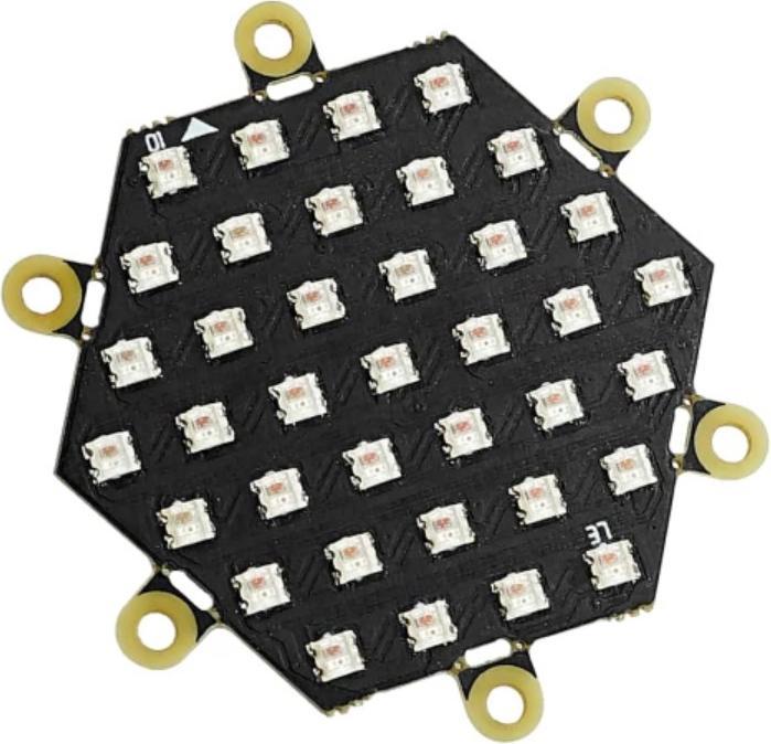 Actual product image M5Stack Neo HEX 37 RGB LED Board WS2812C