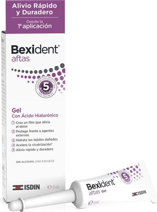 Actual product image Isdin Bexident Aftas Gel 8ml