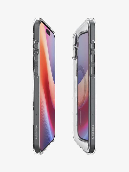 Actual product image Spigen Ultra Hybrid Mag Magsafe case for iPhone 16 6,1" carbon fiber (Apple iPhone 16)