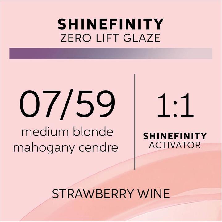 Immagine prodotto Wella Shinefinity (07, 59 - Vino alla fragola)