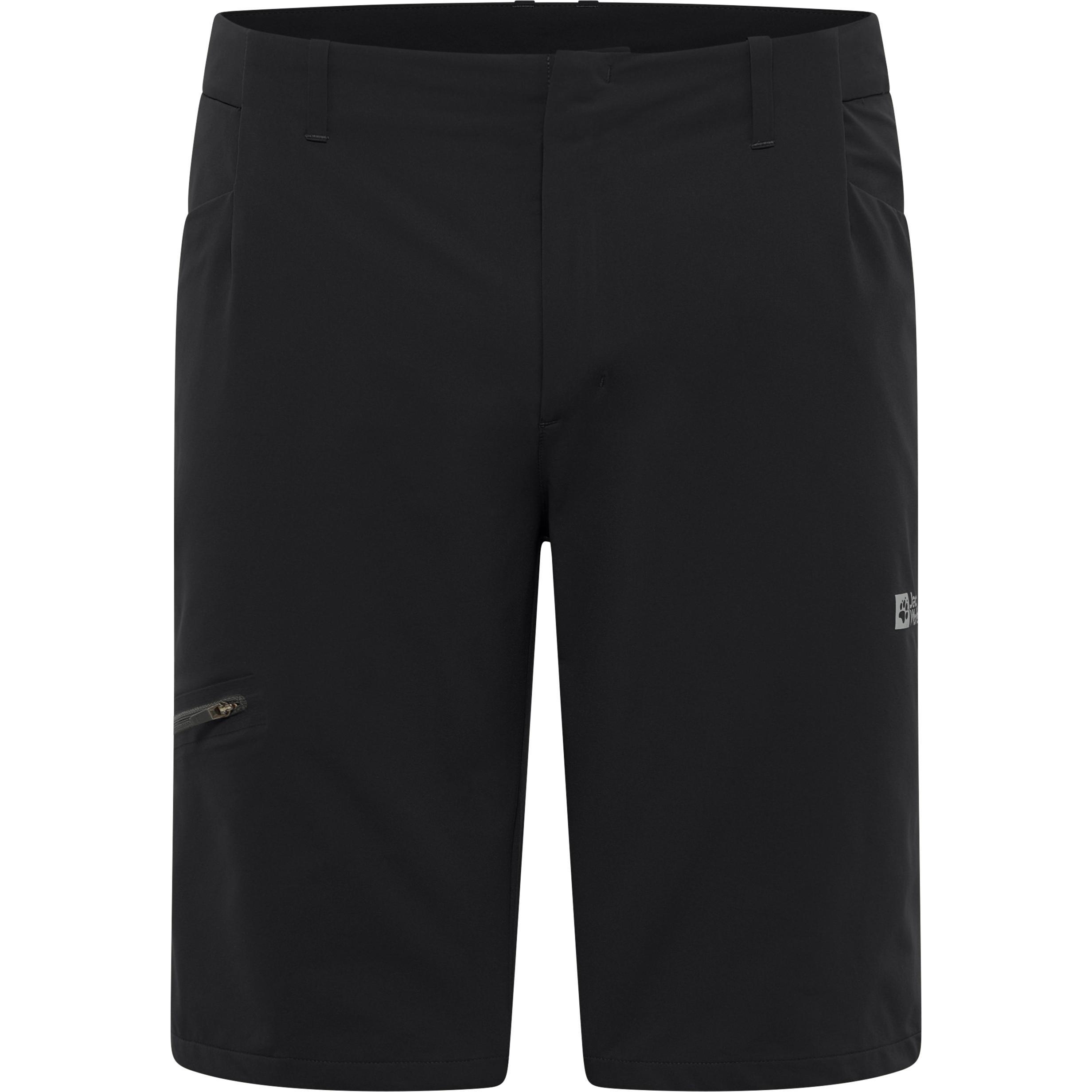 Jack Wolfskin, Herren, Shorts, Prelight Stride Shorts M, Schwarz, (46)