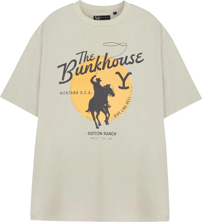 Immagine prodotto Yellowstone The Bunkhouse Maglietta Maniche Corte Uomo (L)