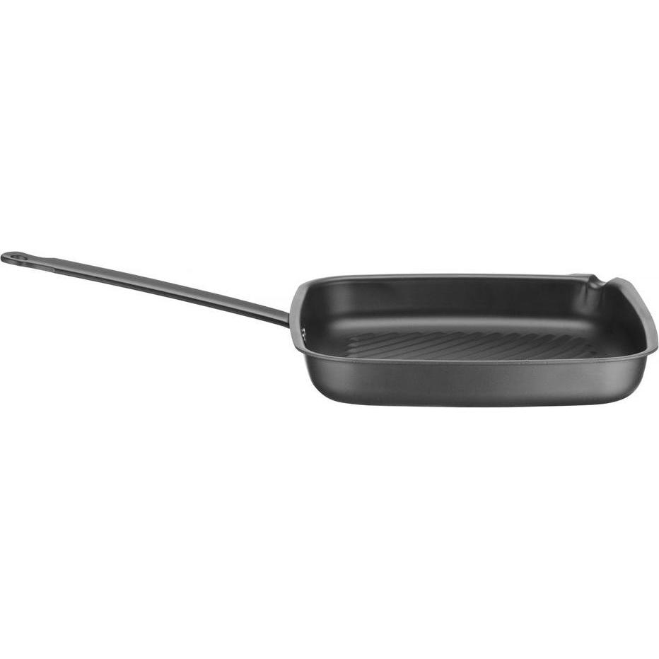 Thumbnail - Hendi Grillpfanne, quadratisch,, 480x282x(H)80mm, Pfanne + Kochtopf