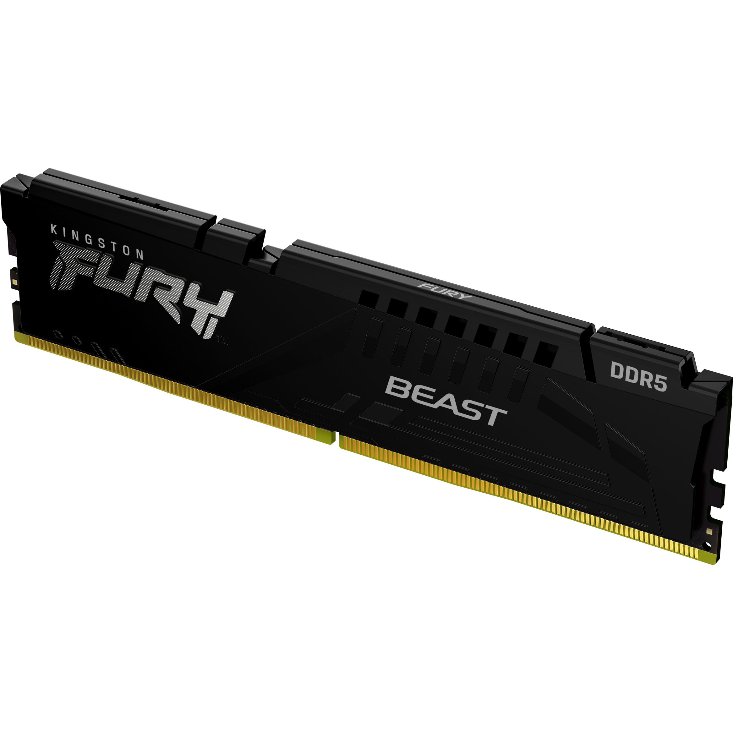 Kingston 8GB DDR5-5600MT/S CL36 DIMM (1 x 8GB, 5600 MHz, DDR5-RAM, DIMM), RAM, Schwarz