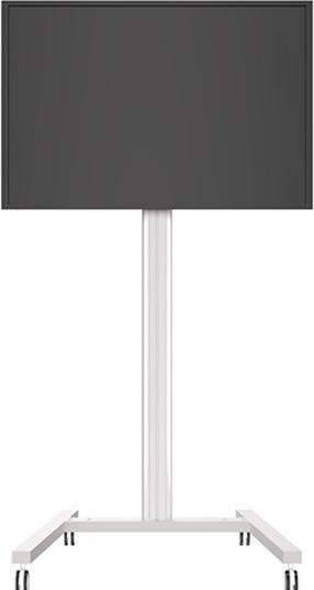 Image du produit Multibrackets Présentoir 180 Single Silver (50 kg, 32" - 63")