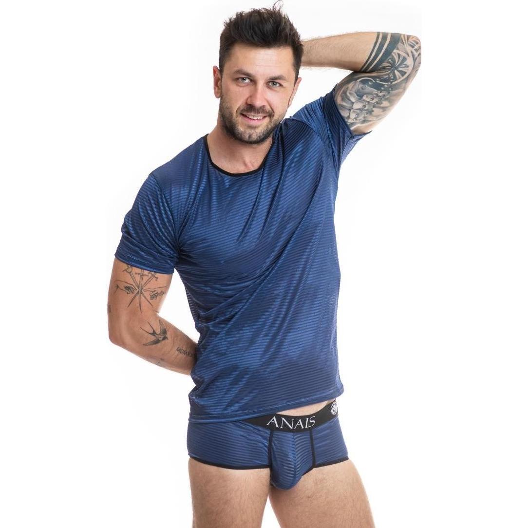 Anais, Herren, Shirt, Herren-Shirt, Blau, (XXL)