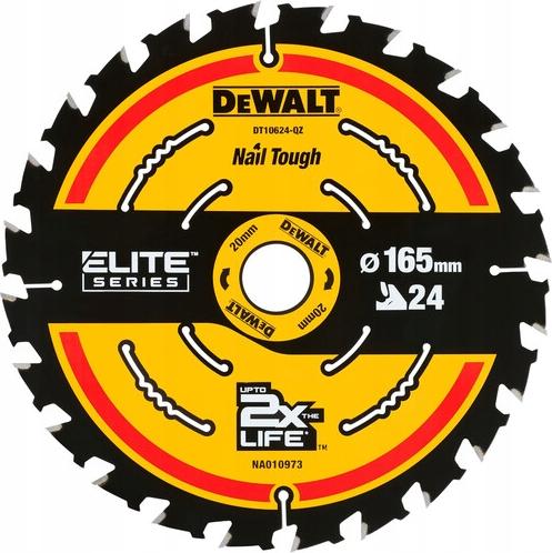 Actual product image DeWalt Circular saw.165x20mmx24Z Elite
