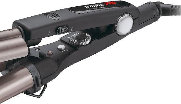 Image du produit BaByliss Pro Titanium Turmalin fer à onduler triple (22 mm, 19 mm)