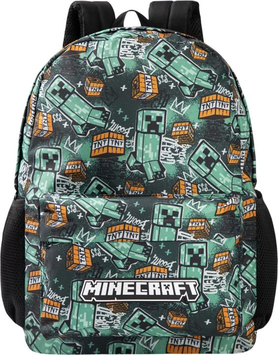 Produktbild Minecraft Rucksack Logo