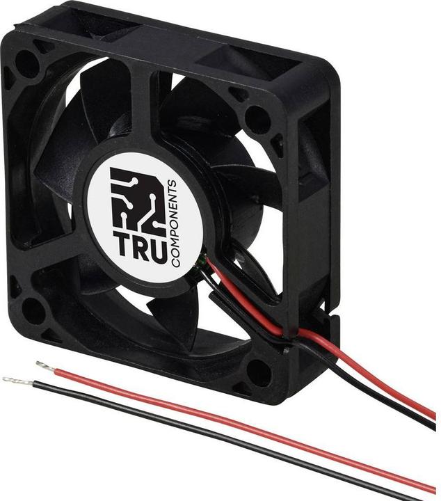 Actual product image Tru Components TC-MX5015-12V0.05A Axiallüfter 12 V/DC 19.2 m³/h (L x B x H) 50 x (50 mm, 1x)