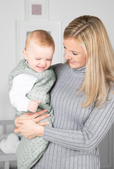 Actual product image Roba Sleeping bag Lil Planet frosty green (110 cm, Summer)