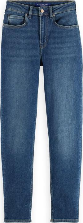 Scotch & Soda CORE HIGH FIVE SUPER STRETCH SLIM JEANS - CLASSIC BLUE Dames Jeans - Maat 27-34 (27, 34)