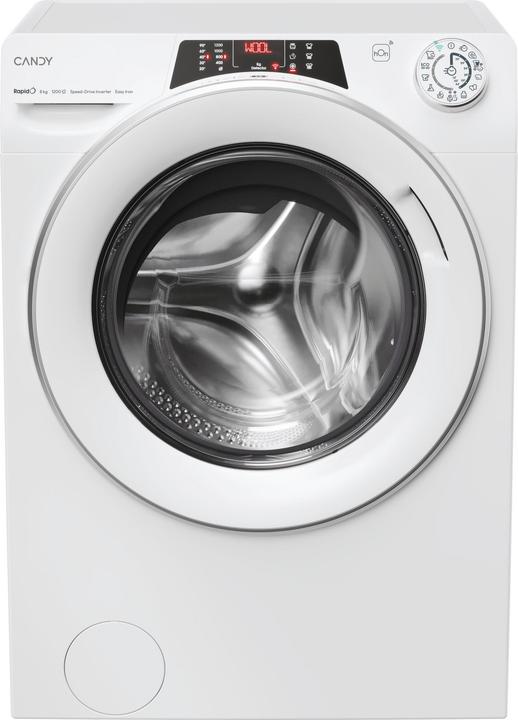 Produktbild Candy Rapidα RO 1284DWMST/1-S Frontlader-Waschmaschine 8 kg 1200 U/min Weiss (8 kg, Links)