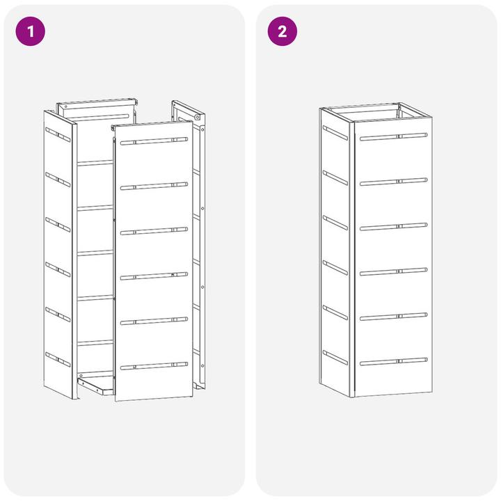 Actual product image vidaXL Umbrella stand anthracite metal medium Decorative inserts