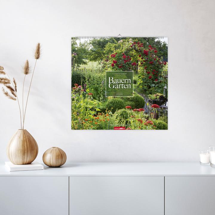 Actual product image Bauerngärten Kalender 2026 (48 x 46 cm)