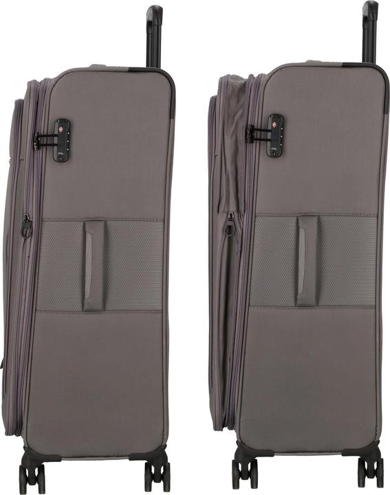 Image du produit D&N Travel Line 9704 4 roues Trolley L 78 cm avec soufflet extensible (107 l)