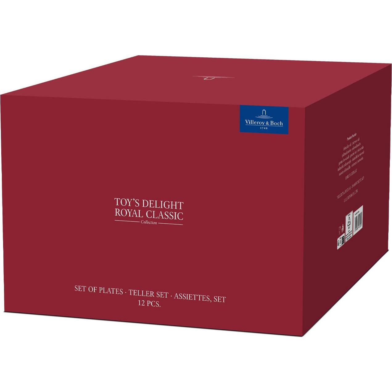 Thumbnail - Villeroy & Boch, Geschirrset, Teller Set 12tlg. Toy's Delight Royal Classic (12 Stück)