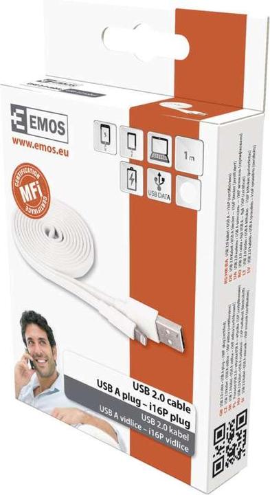 Immagine prodotto Emos 1m USB 2.0 (1 m, USB 2.0, 12 W)