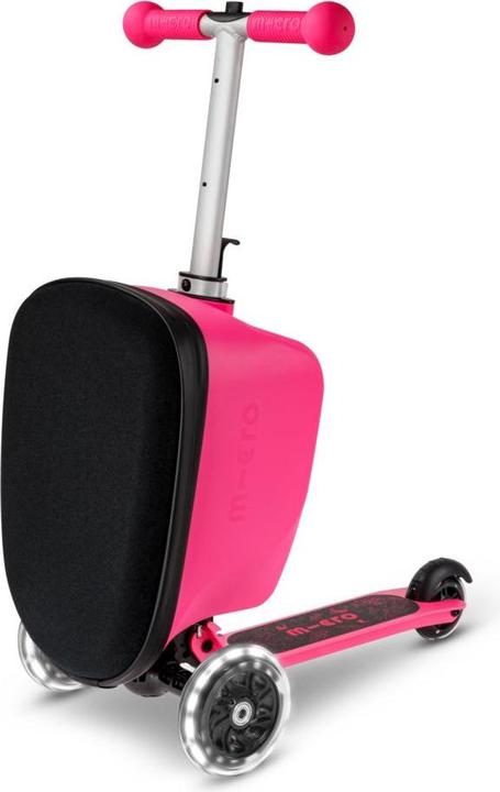 Actual product image Micro Kickboard Luggage Junior Patch & Play Pink
