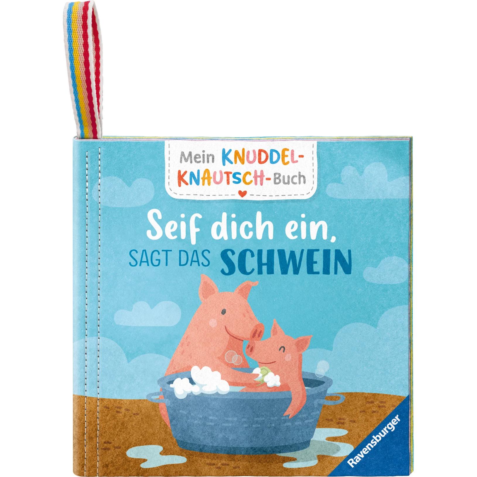 Ravensburger, Babybücher, Mein Knuddel-Knautsch-Buch: robust, waschbar und federleicht. Praktisch für zu Hause und u (De...
