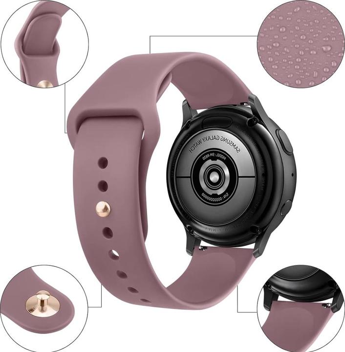Immagine prodotto Screenguard Fascia da braccio sportiva con cinturino in silicone (Silicone, Galaxy Watch4 40 mm)